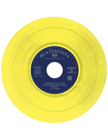 Elvis Presley - I Need You So - Vinyle Jaune (Italie) (Vinyle 7'')