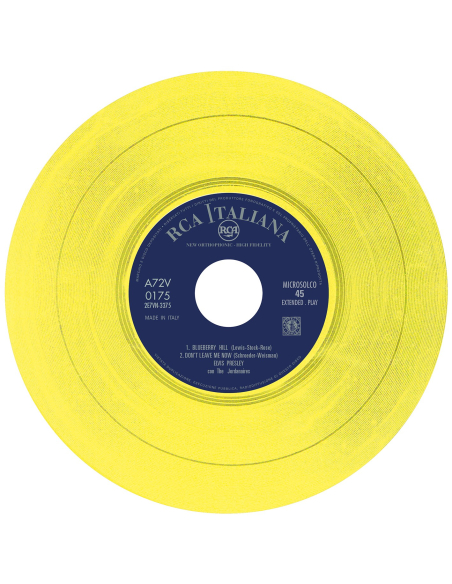 Elvis Presley - I Need You So - Vinyle Jaune (Italie) (Vinyle 7'')