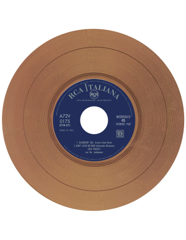 Elvis Presley - I Need You So - Vinyle Marron (Italie) (Vinyle 7'')