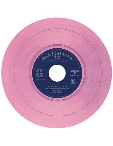 Elvis Presley - I Need You So - Vinyle Rose (Italie) (Vinyle 7'')