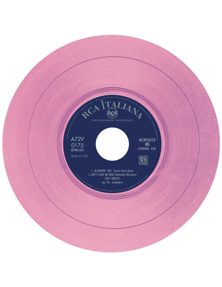 Elvis Presley - I Need You So - Vinyle Rose (Italie) (Vinyle 7'')