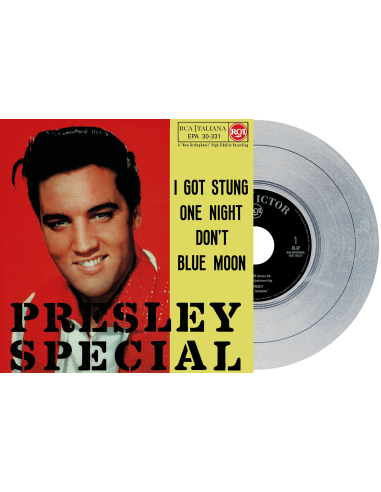 Elvis Presley - Presley Special - Vinyle Argenté (Italie) (Vinyle 7'')