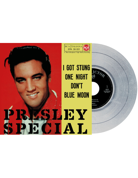 Elvis Presley - Presley Special - Vinyle Argenté (Italie) (Vinyle 7'')