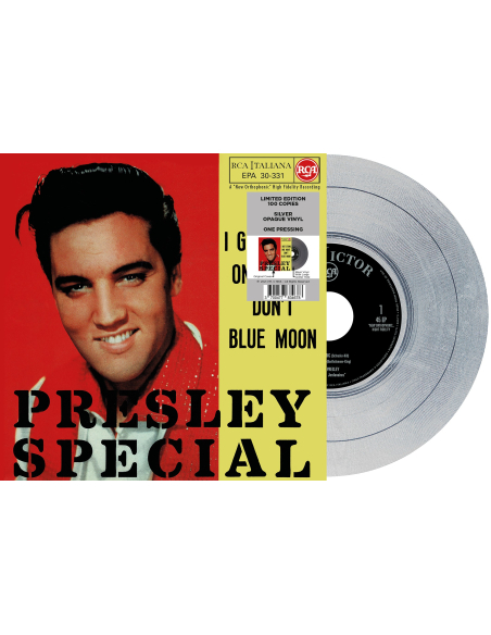 Elvis Presley - Presley Special - Vinyle Argenté (Italie) (Vinyle 7'')