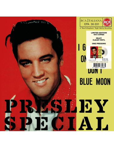 Elvis Presley - Presley Special - Vinyle Laiteux (Italie) (Vinyle 7'')