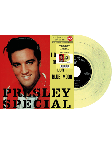 Elvis Presley - Presley Special - Vinyle Jaune (Italie) (Vinyle 7'')