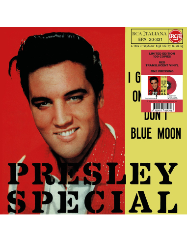 Elvis Presley - Presley Special - Vinyle Rouge (Italie) (Vinyle 7'')