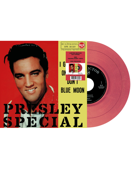 Elvis Presley - Presley Special - Vinyle Rouge (Italie) (Vinyle 7'')