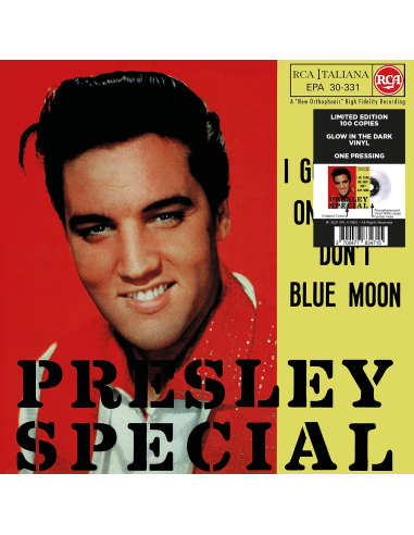 Elvis Presley - Presley Special - Vinyle Phosphorescent (Italie) (Vinyle 7'')