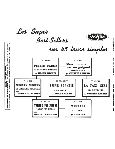 Johnny Hallyday - Souvenirs, Souvenirs - Vinyle Rouge & Jaune (Vinyle 7'')