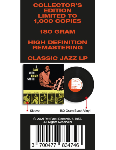 Jimmy Smith - A Date With Vol. 1 (Vinyle)