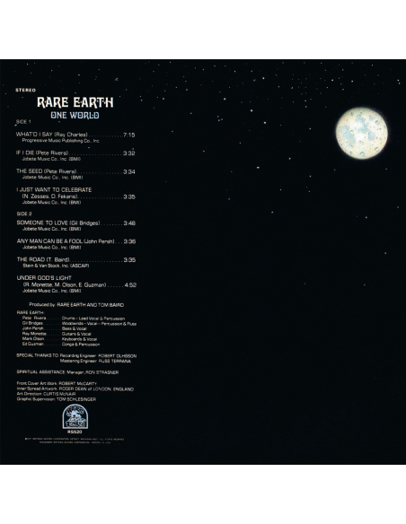 Rare Earth - One World (Vinyle)