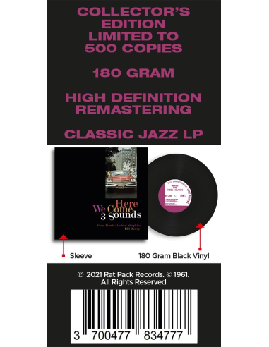 The Three Sounds - Here We Come (Vinyle)