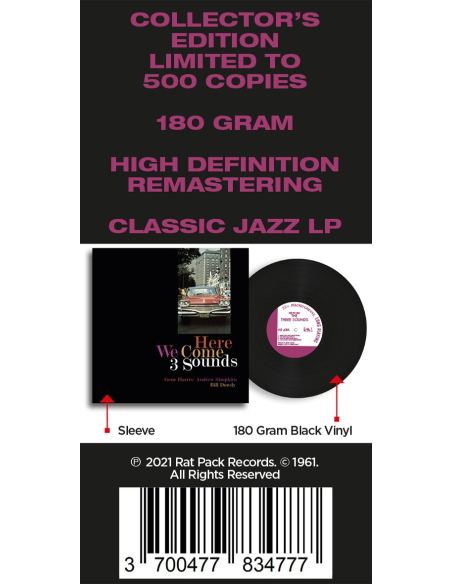 The Three Sounds - Here We Come (Vinyle)