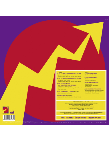 Claude François - Les Inédits 25cm Vol. 9 - Maquettes, Versions Alternatives (Vinyle 10''+ CD)