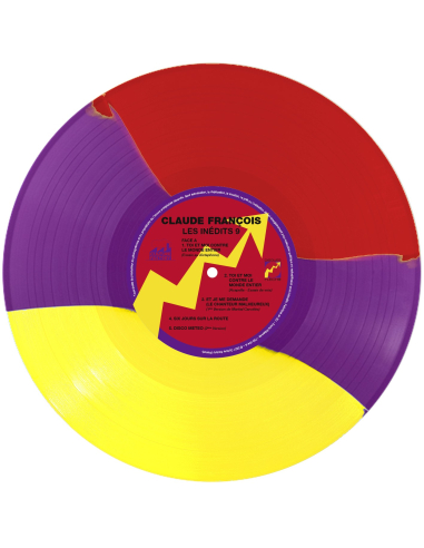 Claude François - Les Inédits 25cm Vol. 9 - Maquettes, Versions Alternatives (Vinyle 10''+ CD)