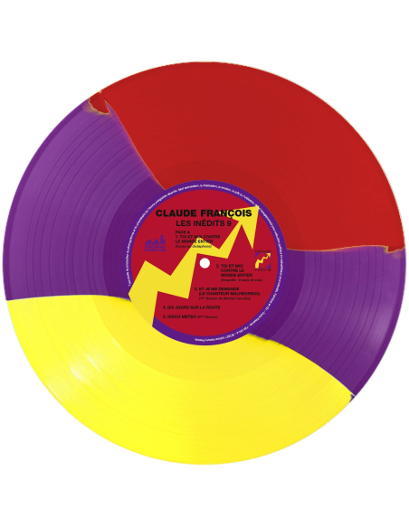 Claude François - Les Inédits 25cm Vol. 9 - Maquettes, Versions Alternatives (Vinyle 10''+ CD)