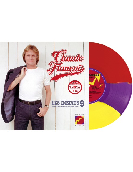 Claude François - Les Inédits 25cm Vol. 9 - Maquettes, Versions Alternatives (Vinyle 10''+ CD)