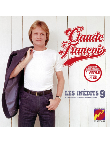 Claude François - Les Inédits 25cm Vol. 9 - Maquettes, Versions Alternatives (Vinyle 10''+ CD)