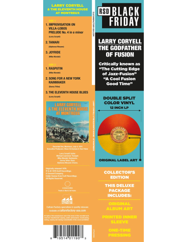 Larry Coryell - At Montreux - BF 2021 (Vinyle)