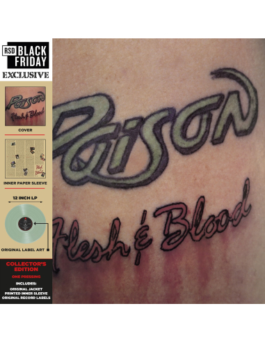 Poison - Flesh & Blood - BF 2021 (Vinyle)