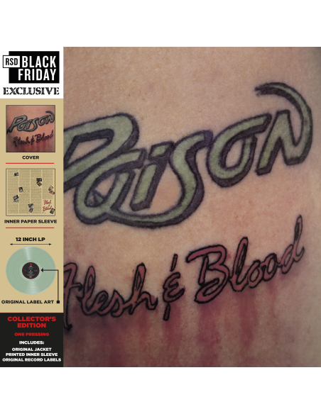 Poison - Flesh & Blood - BF 2021 (Vinyle)