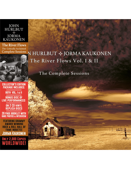 John Hurlbut & Jorma Kaukonen - The River Flows - The Complete Sessions (CD)