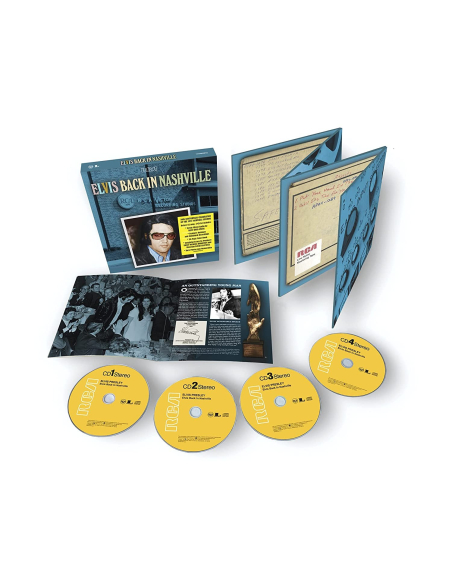 Elvis Presley - Back In Nashville - Coffret 4 CD