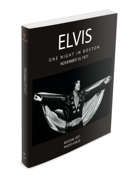 Elvis Presley - One Night In Boston, November 10 1971 (Livre Couverture Souple)