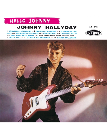 Johnny Hallyday - LP N°01 - Hello Johnny (CD Mini LP)