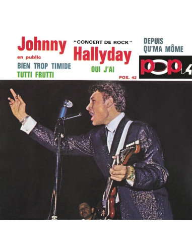 Johnny Hallyday - EP N°13 - Pop 4 - Concert De Rock 