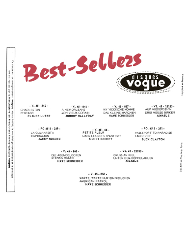 Johnny Hallyday - A New Orleans - Vinyle Jaune & Violet (Vinyle 7'')