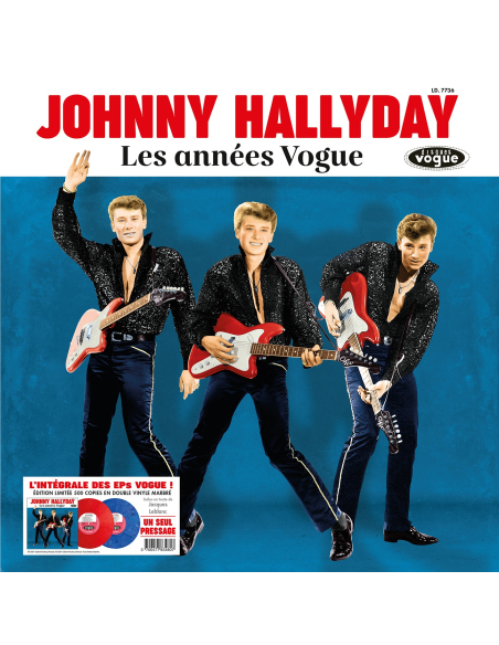 Johnny Hallyday - Les Années Vogue (Vinyle)