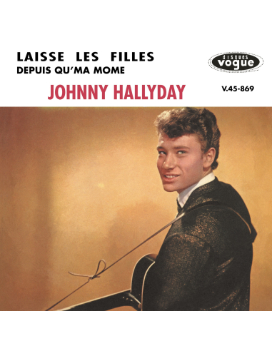 Johnny Hallyday - Laisse Les Filles - Vinyle Orange & Bleu (Vinyle 7'')