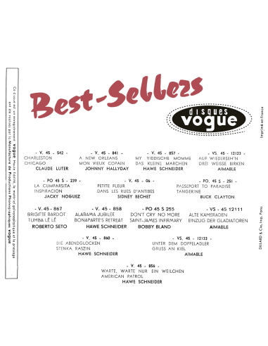 Johnny Hallyday - Laisse Les Filles - Vinyle Orange & Bleu (Vinyle 7'')