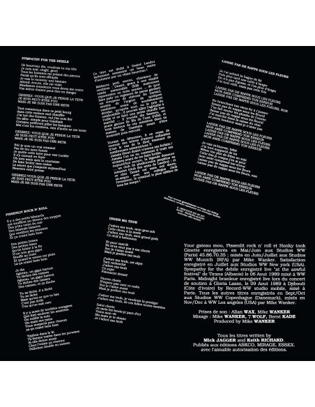 The Rolling Bidochons - Sales Gueules - RSD 2019 (Vinyle)