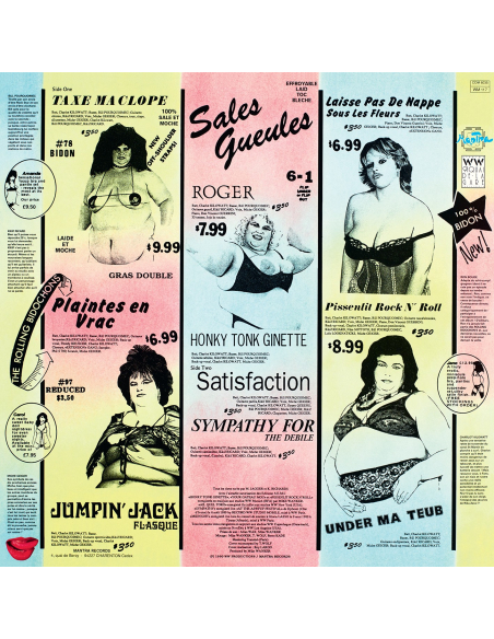 The Rolling Bidochons - Sales Gueules - RSD 2019 (Vinyle)