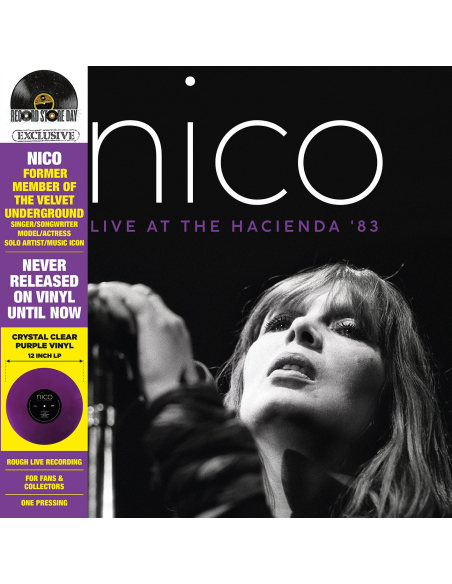 Nico - Live At The Hacienda '83 - RSD 2022 (Vinyle)