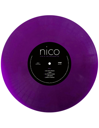 Nico - Live At The Hacienda '83 - RSD 2022 (Vinyle)