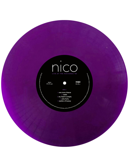Nico - Live At The Hacienda '83 - RSD 2022 (Vinyle)
