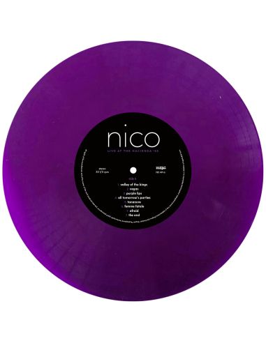 Nico - Live At The Hacienda '83 - RSD 2022 (Vinyle)