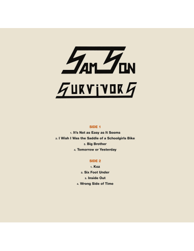 Samson - Survivors (Vinyle)