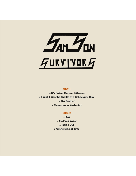 Samson - Survivors (Vinyle)