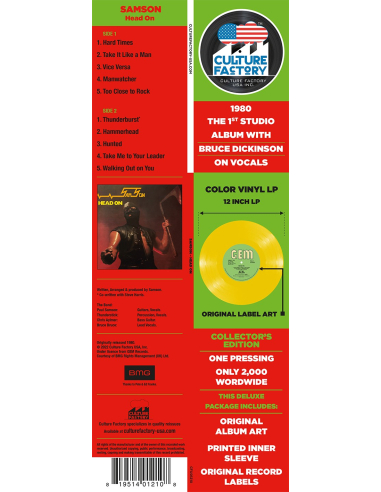 Samson - Head On (Vinyle)