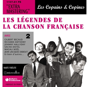 Les Légendes De La Chanson Française Vol. 2 Copains & Copines (CD)