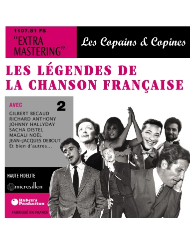 Les Légendes De La Chanson Française Vol. 2 Copains & Copines (CD)