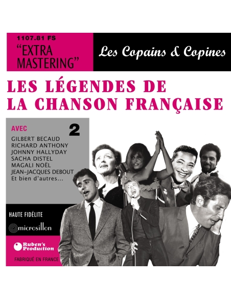 Les Légendes De La Chanson Française Vol. 2 Copains & Copines (CD)