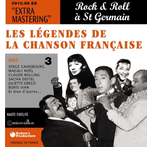 Les Légendes De La Chanson Française Vol. 3 Rock & Roll À St. Germain (CD)