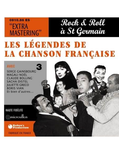 Les Légendes De La Chanson Française Vol. 3 Rock & Roll À St. Germain (CD)