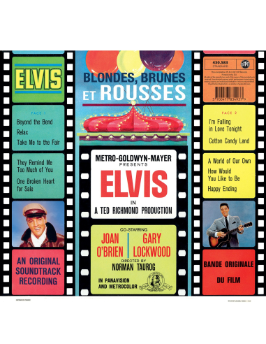 Elvis Presley - Blondes, Brunes & Rousses - RSD 2022 (Vinyle)